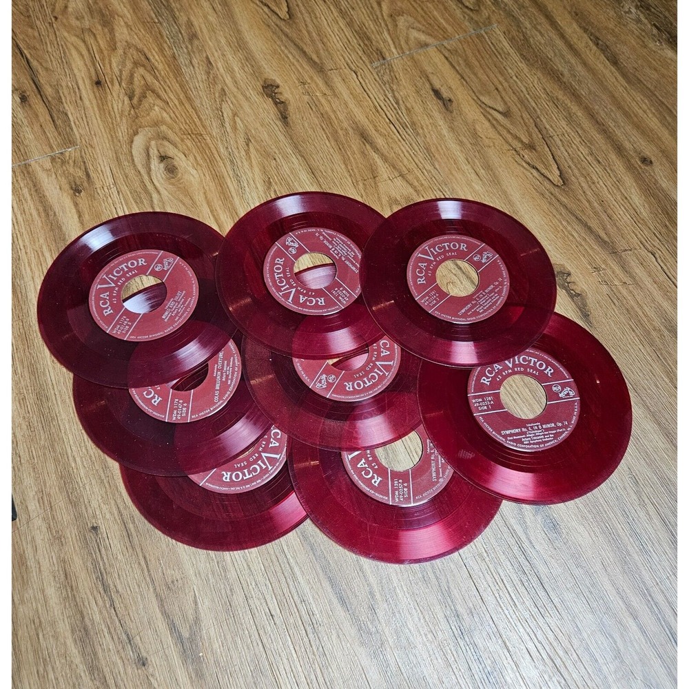Lot of 9 Tchaikovsky Vinyl LPs - Symphony No. 6, Romeo and Juliet 45RPM VG+/VG+